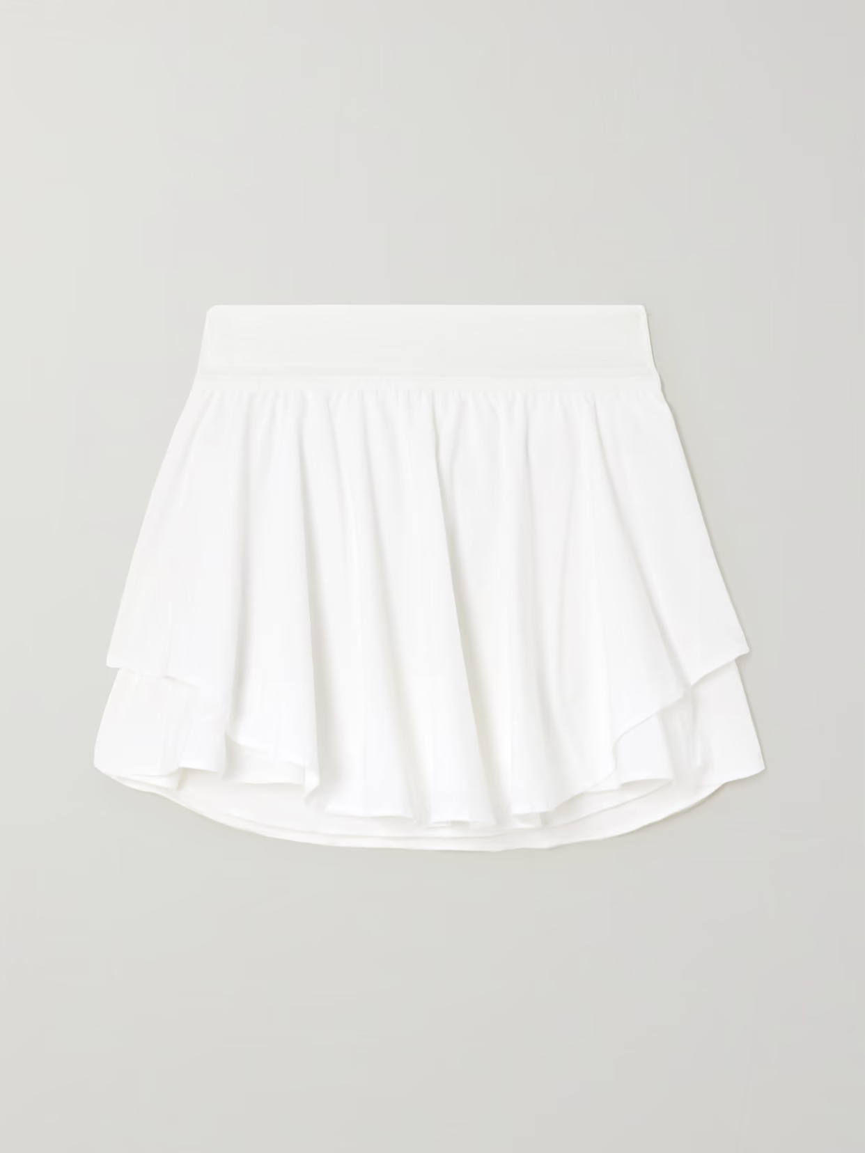 lululemon - Court Rival High-rise Stretch Recycled-swift Tennis Skirt - White | NET-A-PORTER (US)