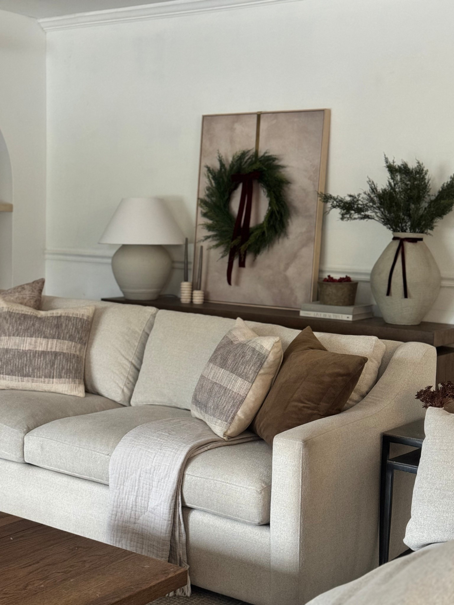 Christmas living room. Classic Christmas decorr

#LTKHoliday #LTKHome