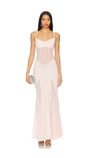 Serenity Maxi Dress in Light Pink | Revolve Clothing (Global)