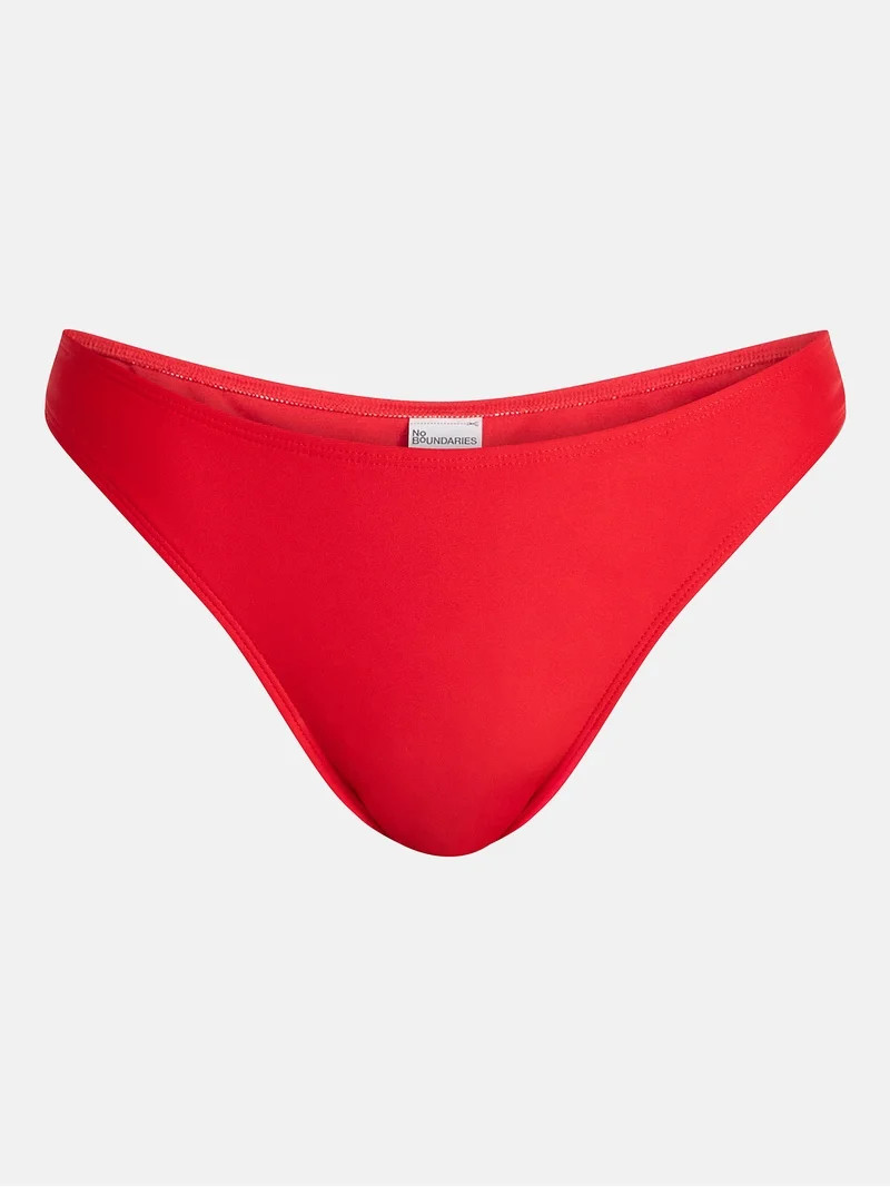 No Boundaries Low Rise Bikini Bottoms, Women's XXS-XXL | Walmart (US)