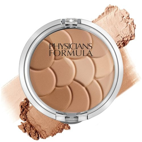 Physicians Formula Magic Mosaic Multi-Colored Bronzer, Highlighting, Contour Powder, Warm Beige/Light Bronzer, Dermatologist Tested, Clinicially Tested | Amazon (US)