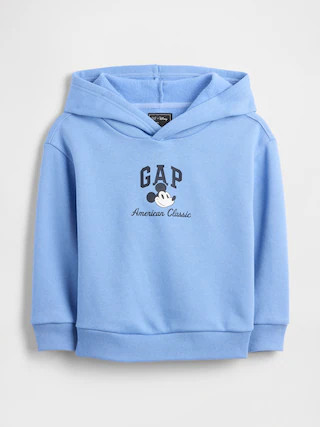 babyGap × Disney Mickey Mouse Relaxed Logo Hoodie | Gap Factory