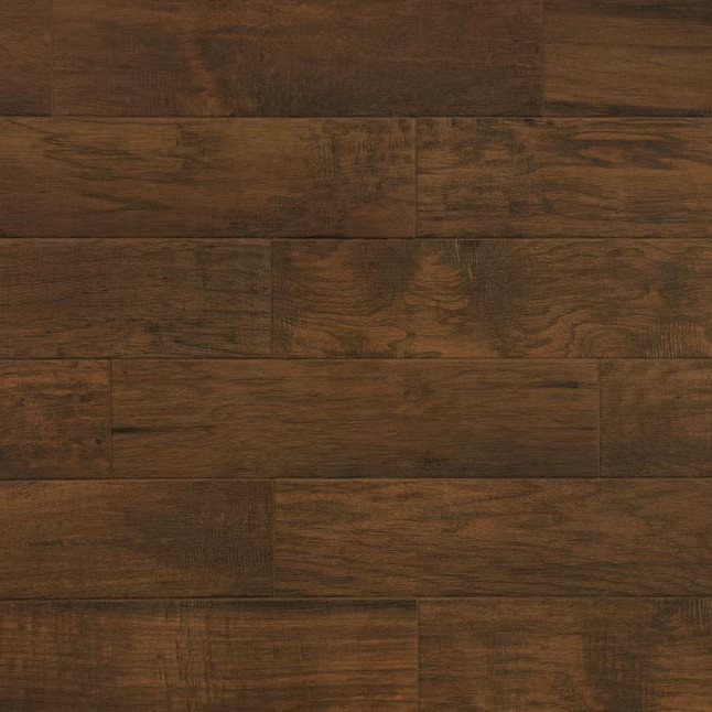 Style Selections Farmhouse Chestnut 6-in x 24-in Matte Porcelain Wood Look Floor and Wall Tile (0... | Lowe's