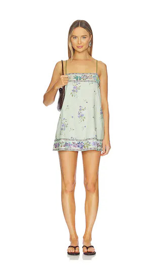 Bali Take Me With You Mini Dress in Mint Combo | Revolve Clothing (Global)