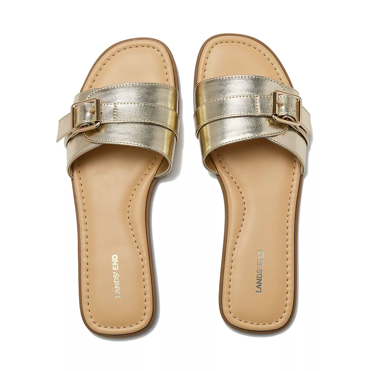 Women's Sunshine Slide Sandals | Lands' End (US)