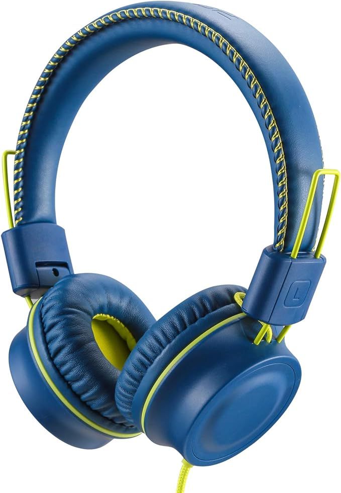 POWMEE M2 Kids Headphones Wired Headphone for Kids,Foldable Adjustable Stereo Tangle-Free,3.5MM J... | Amazon (US)
