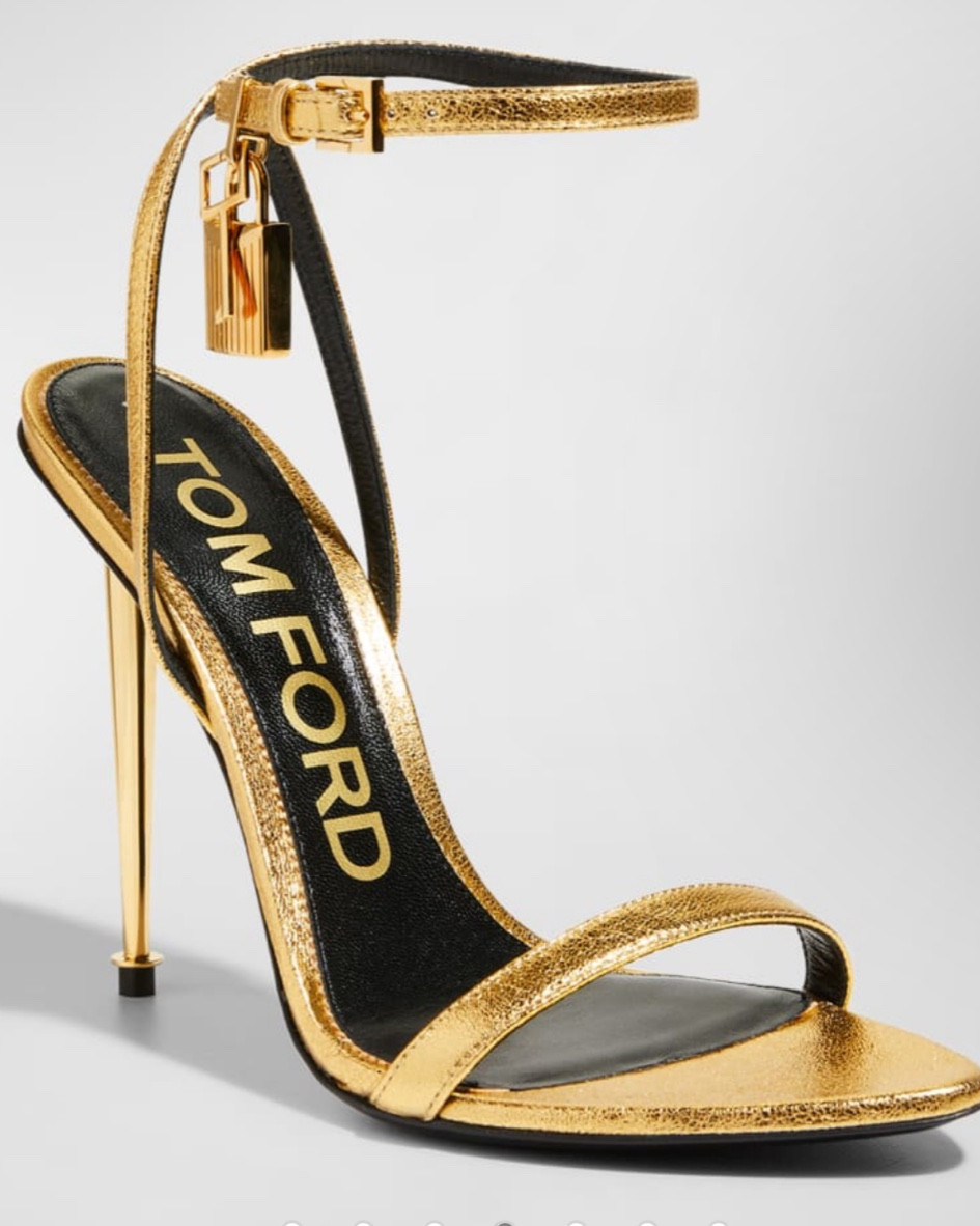 Tom Ford 105mm Lock Metallic Stiletto Sandals

#LTKSeasonal #LTKGiftGuide #LTKHoliday