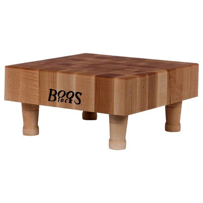 BoosBlock® 3" Thick Butcher Block Cutting Board with Legs | Wayfair North America
