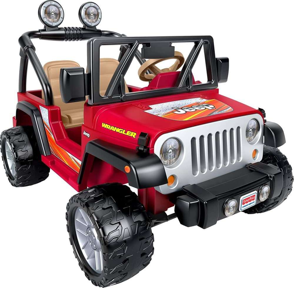 Power Wheels Jeep Wrangler Ride-On Battery Powered Vehicle with Charger & Storage Area for Presch... | Amazon (US)