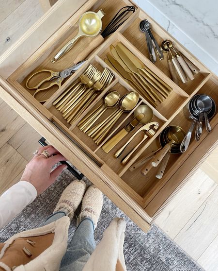 HOME \ kitchen drawer organization✨  Many great Amazon finds!

Cooking
Decor 
Winter outfit 
Slippers 

#LTKfindsunder50 #LTKhome