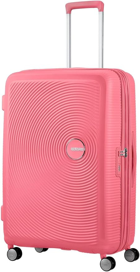 American Tourister Soundbox - Spinner L Erweiterbar Koffer, 77 cm, 97/110 L, Rosa (Sun Kissed Cor... | Amazon (DE)