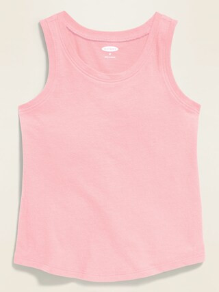Solid-Color Jersey Tank Top for Toddler Girls | Old Navy (US)
