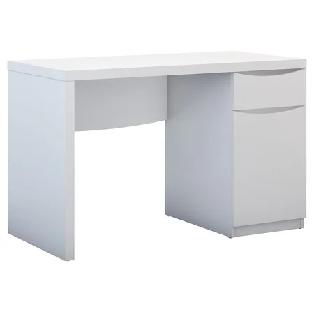Bush Furniture Montrese Computer Desk in Pure White | Walmart (US)