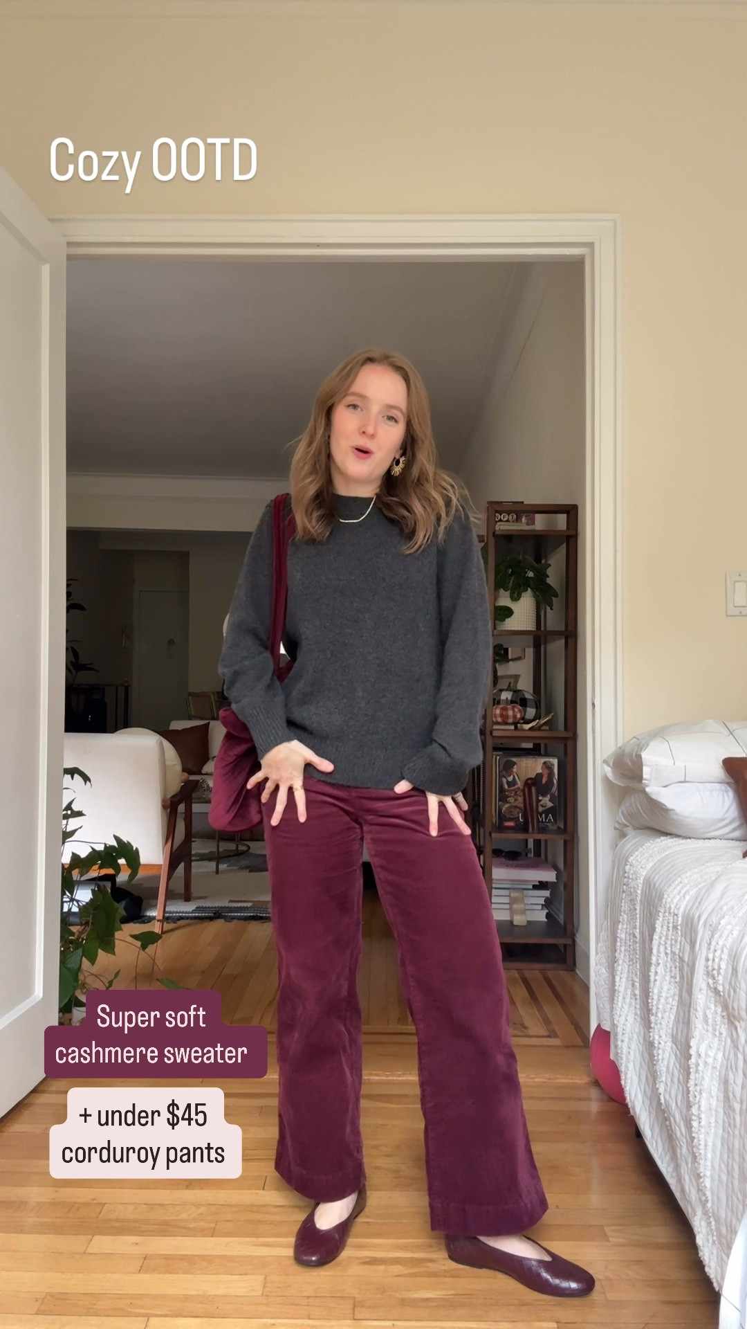 Cozy OOTD
Xs cashmere sweater (free shipping)
0 petite corduroy pants. I’m 5ft 2 116 lbs

#LTKPetite #LTKSaleAlert
