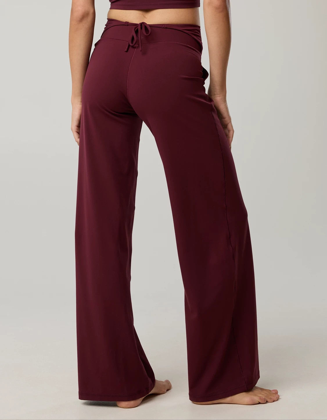OFFLINE By Aerie Real Me XTRA High Waisted Tie Back Trouser | Aerie