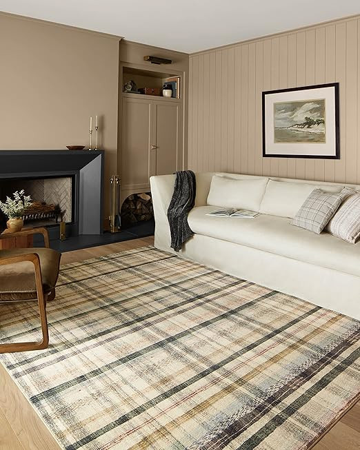 Chris Loves Julia x Loloi Humphrey Collection HUM-02 Ivory/Multi 7'-3" x 9'-3" Area Rug feat. Clo... | Amazon (US)