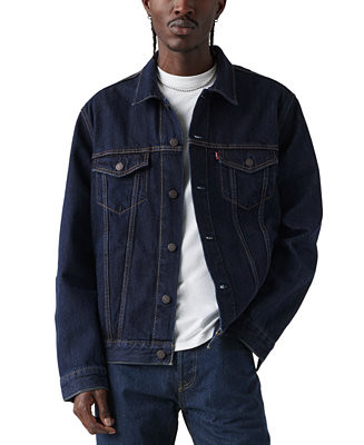 Levi's Men's Regular Fit Non-Stretch Denim Trucker Jacket - Macy's | Macy's
