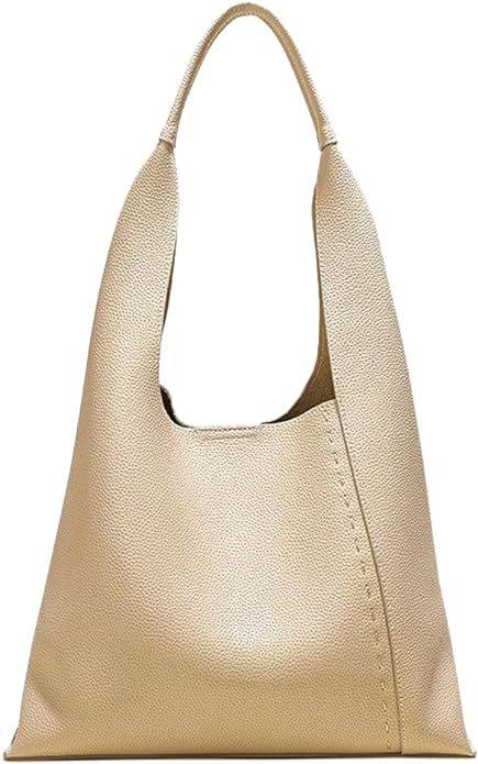 Hobo Bags for Women Shoulder Purses and Handbags Ladies Designer Leather Shoulder Bags | Amazon (US)