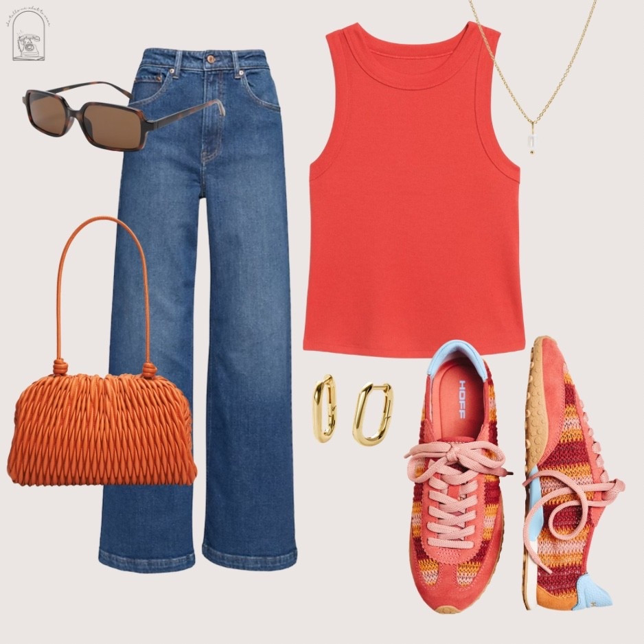 me in a casual outfit 🍊 fun fact: these were our wedding colors!

#LTKxMadewell #LTKootd #LTKMothersDay