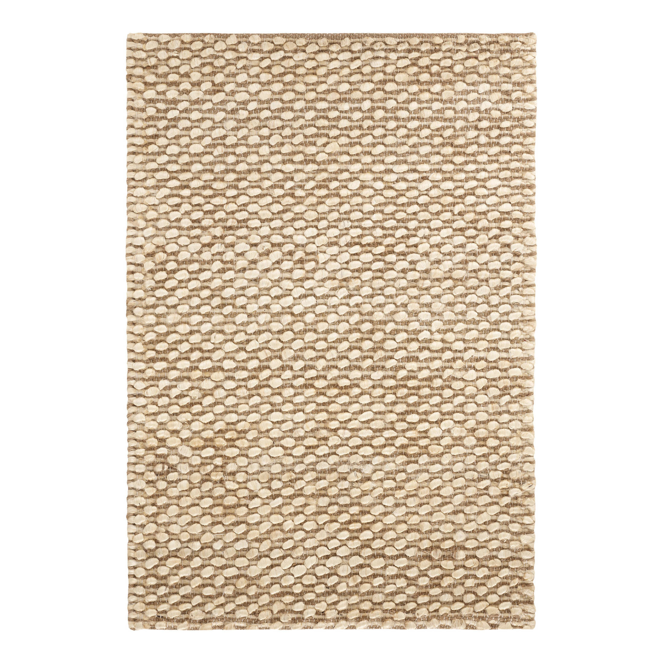 Textured Natural Handwoven Jute Rug - 8x10 | Annie Selke