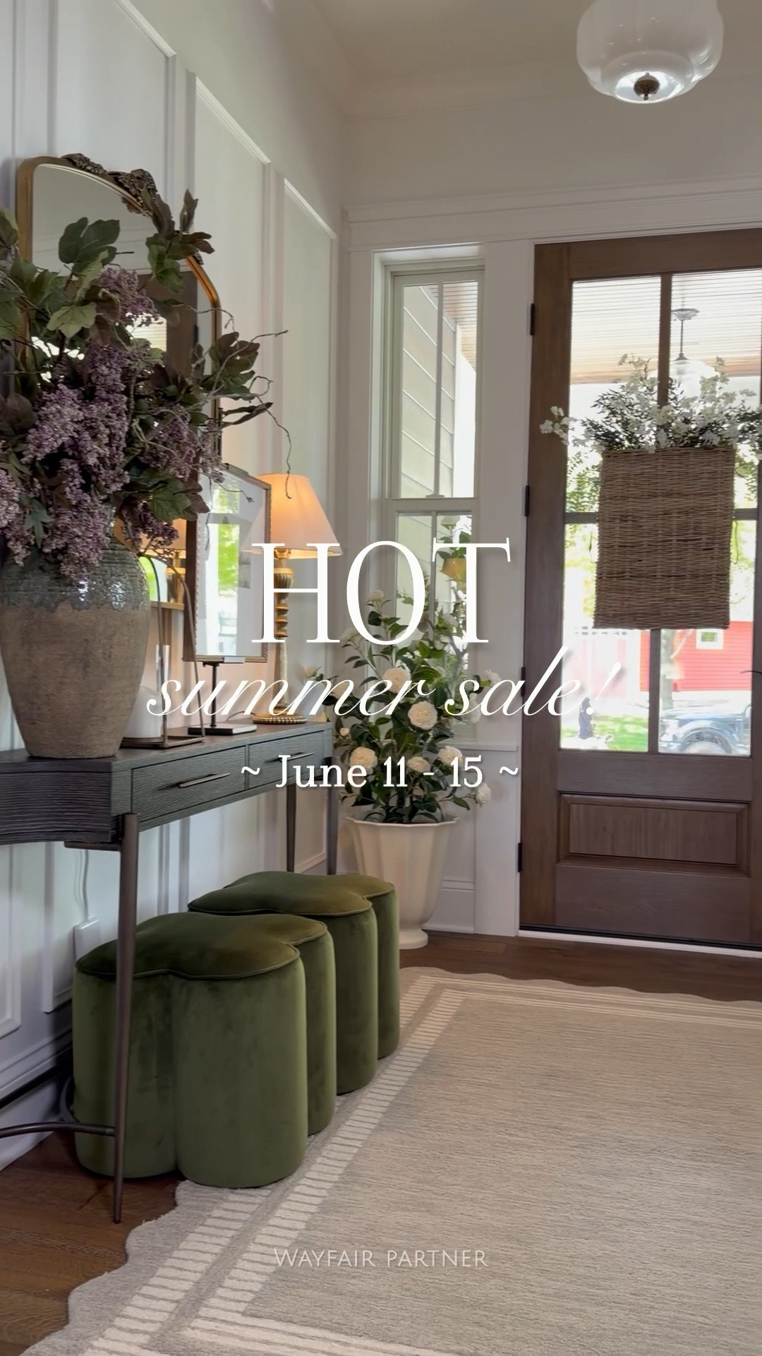 Shop the best deals! Wayfair’s Hot Summer Sale is happening June 11-15! Get up to 70% off on furniture, rugs, lighting, decor and more! And delivery is fast and easy on orders over $35! 

So much of my home is from @Wayfair, so I have linked my favorites. If you need a large ticket item or a simple refresh, there are so many options on Wayfair! 

#ad #wayfair #wayfairpartner

#LTKSeasonal #LTKSaleAlert #LTKHome