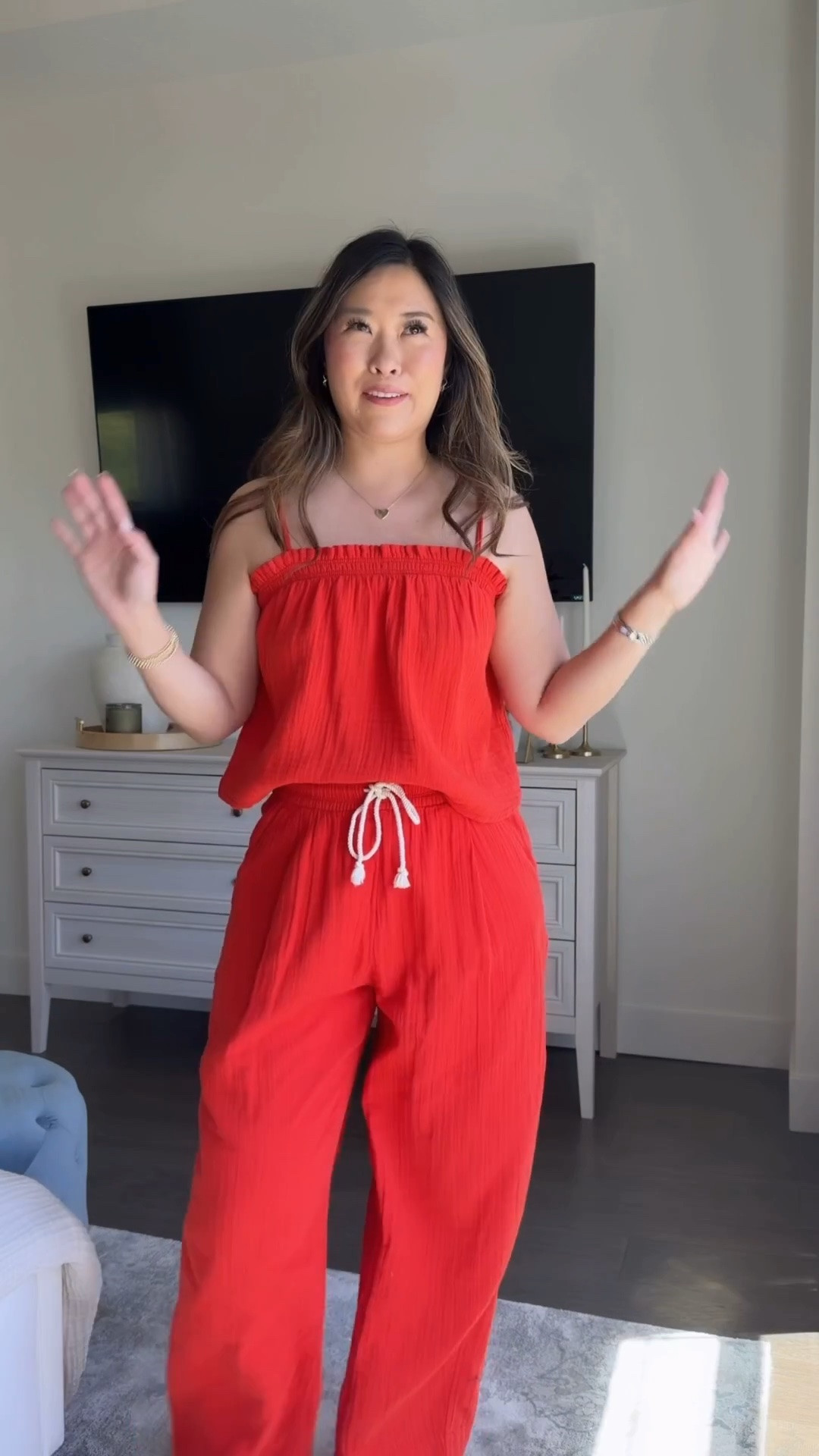 Old Navy Casual Chic Outfit

Red tank - S
Red pants - M

Casual outfit, Memorial Day weekend, 4th of July, matching set, affordable fashion, tcs, trending, casual outfit

#LTKootd #LTKmomlife #LTKSeasonal