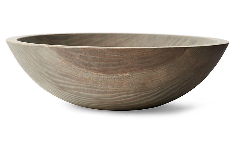 Crafted Bowl, Gray | One Kings Lane