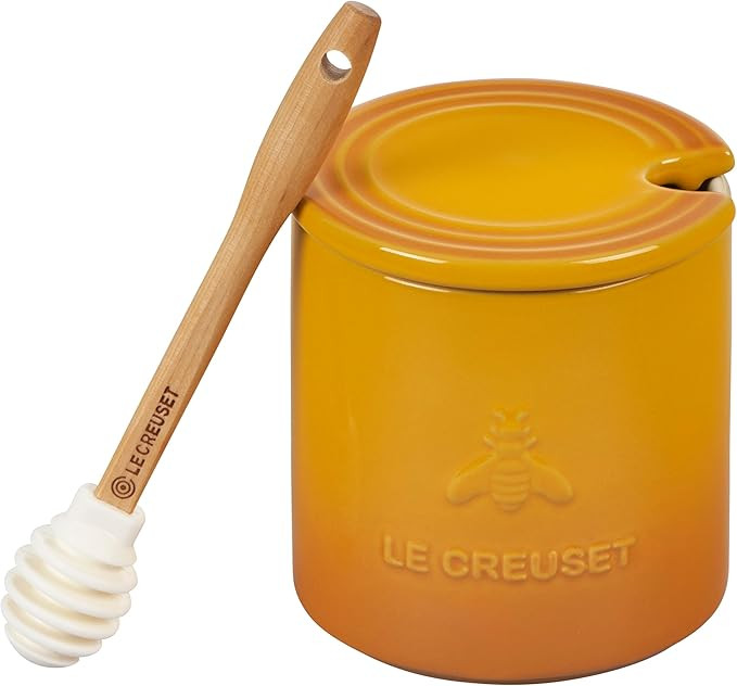Le Creuset Stoneware Honey Pot, 14 oz., Nectar | Amazon (US)