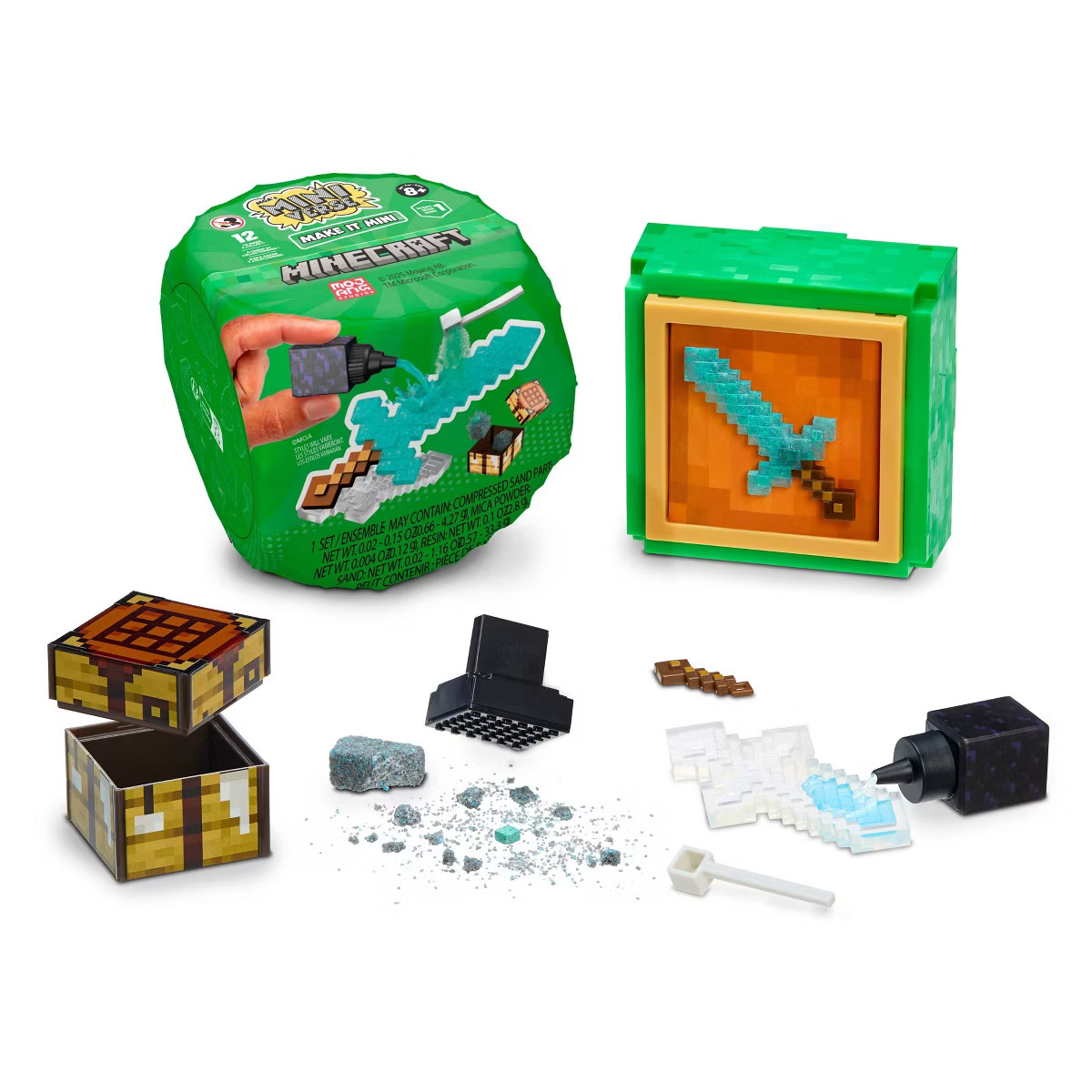 MGA's Miniverse Make It Mini Minecraft - Crafting, Mining, Pixel, Tools, Animals | Target
