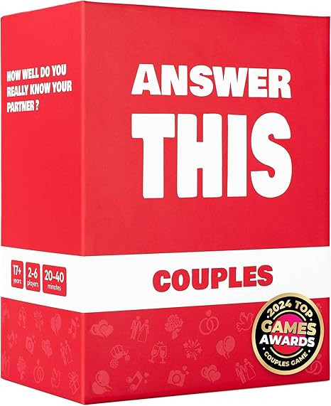 Answer This - Do You Really Know Your Partner? - Couples Game for Adults - 150 Fun & Interactive ... | Amazon (US)