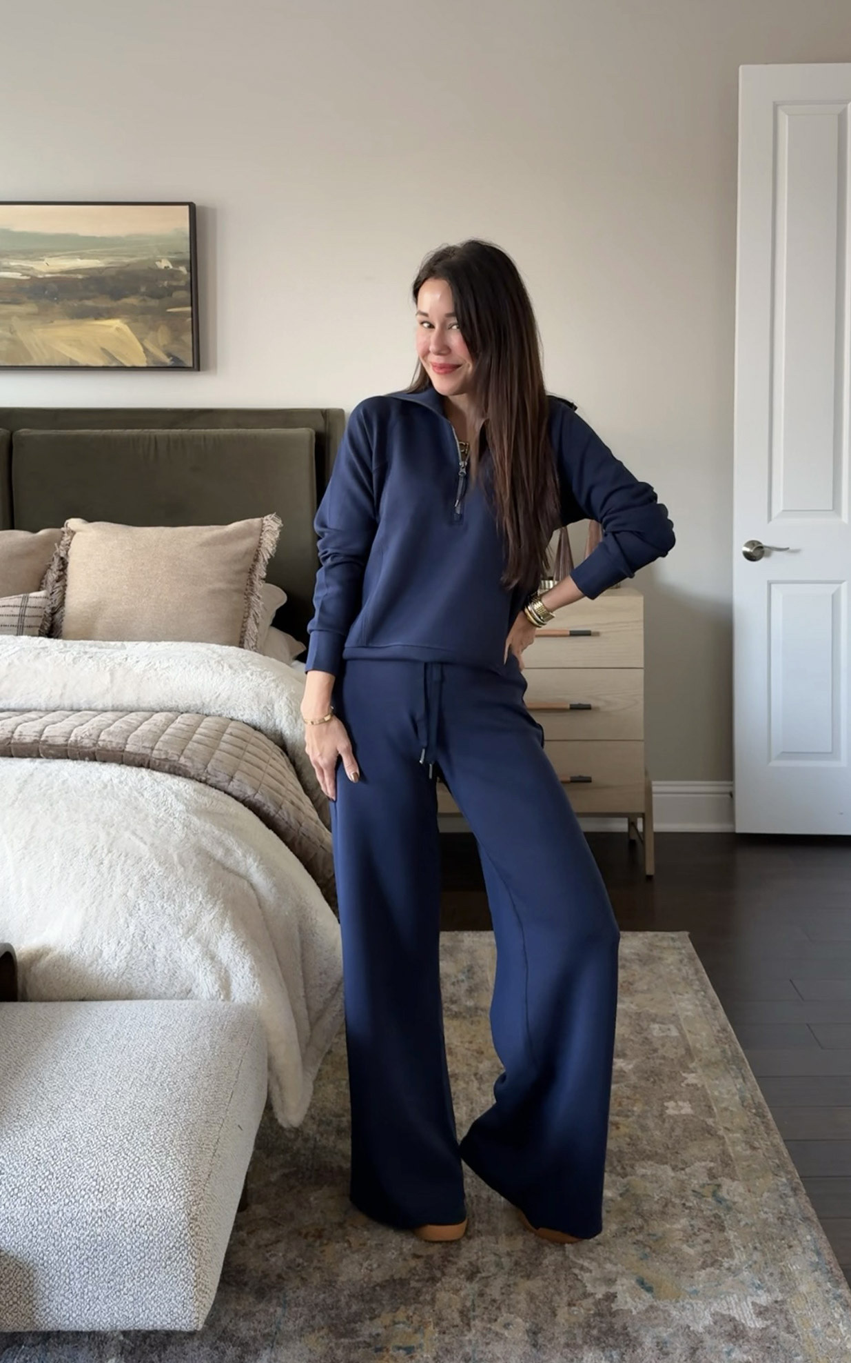 Women’s casual outfit inspo! Women’s fashion finds, viral women’s two piece set, spanx women’s fashion finds, navy blue sweat set, women’s casual outfit inspo, beigewhitegray

#LTKFindsUnder100 #LTKGiftGuide #LTKootd