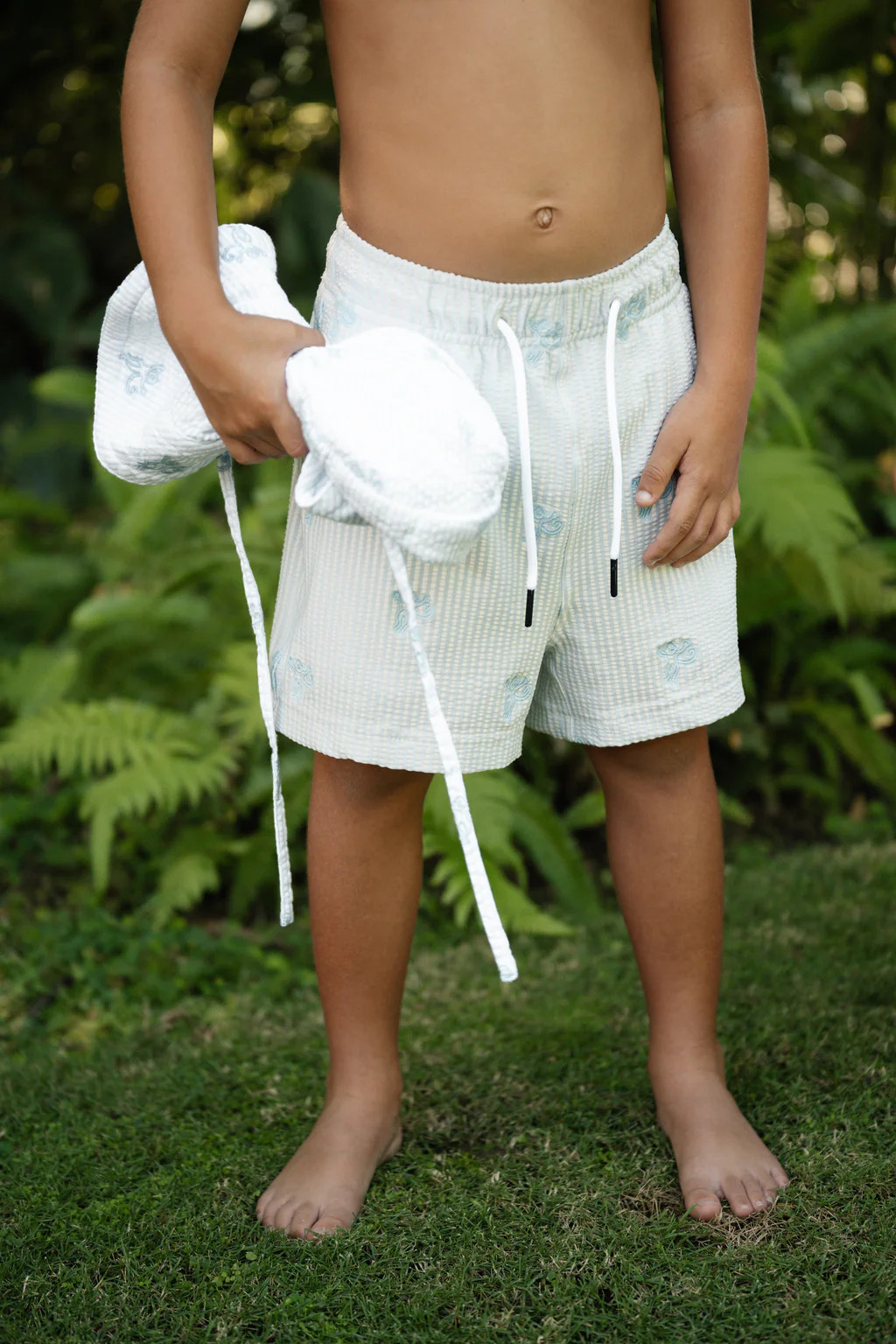 Boys Mini Monkey Swim Trunk | Roller Rabbit