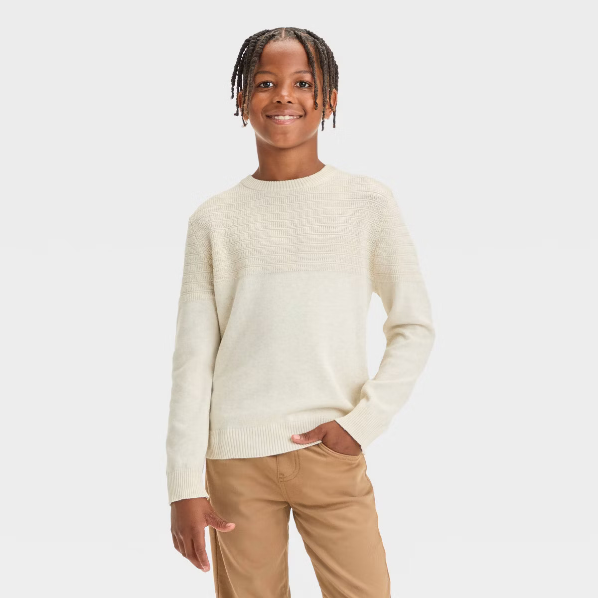 Boys' Striped Pullover Sweater - Cat & Jack™ | Target