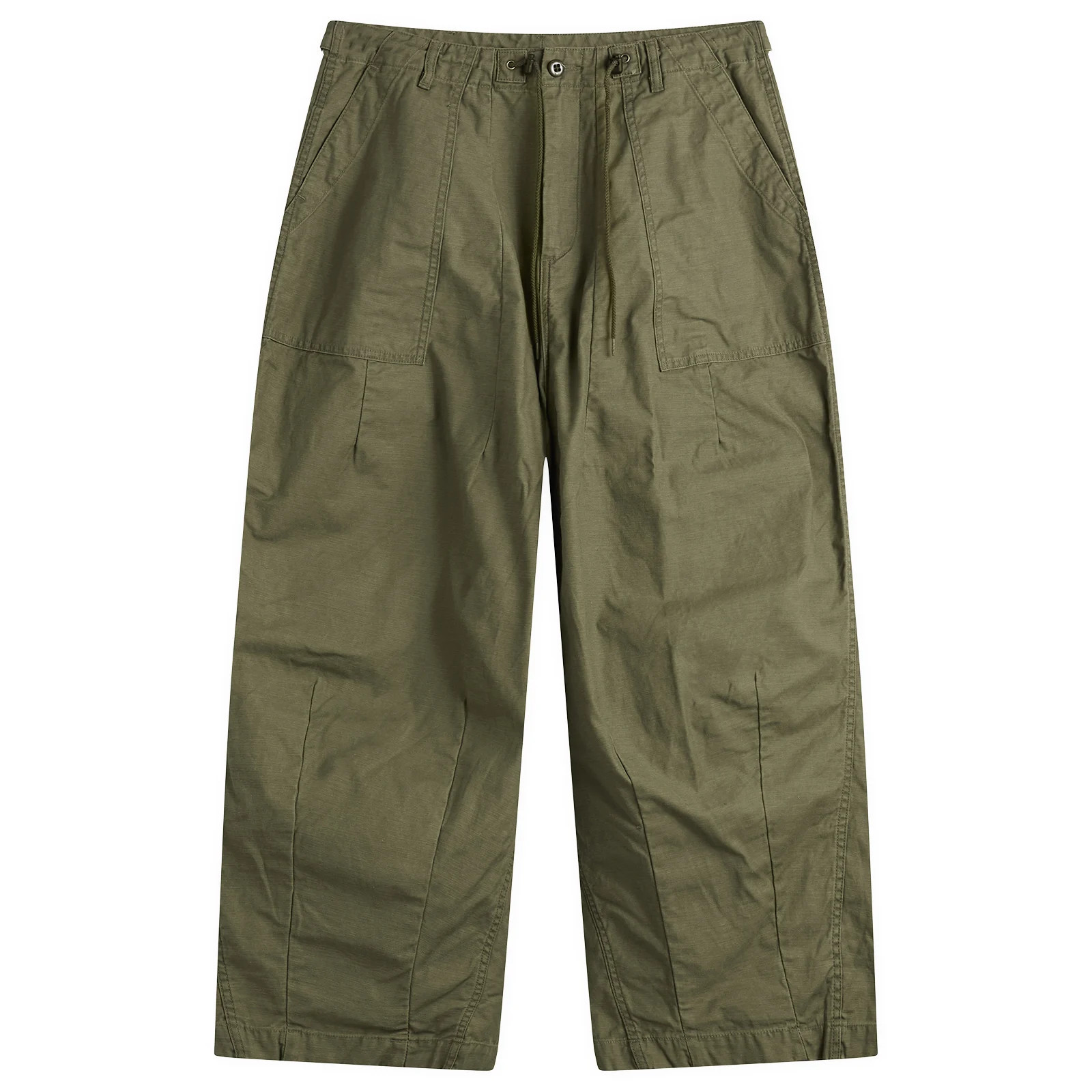 Needles Women's H.D. Fatigue Pants in Olive, Size Large | END. Clothing