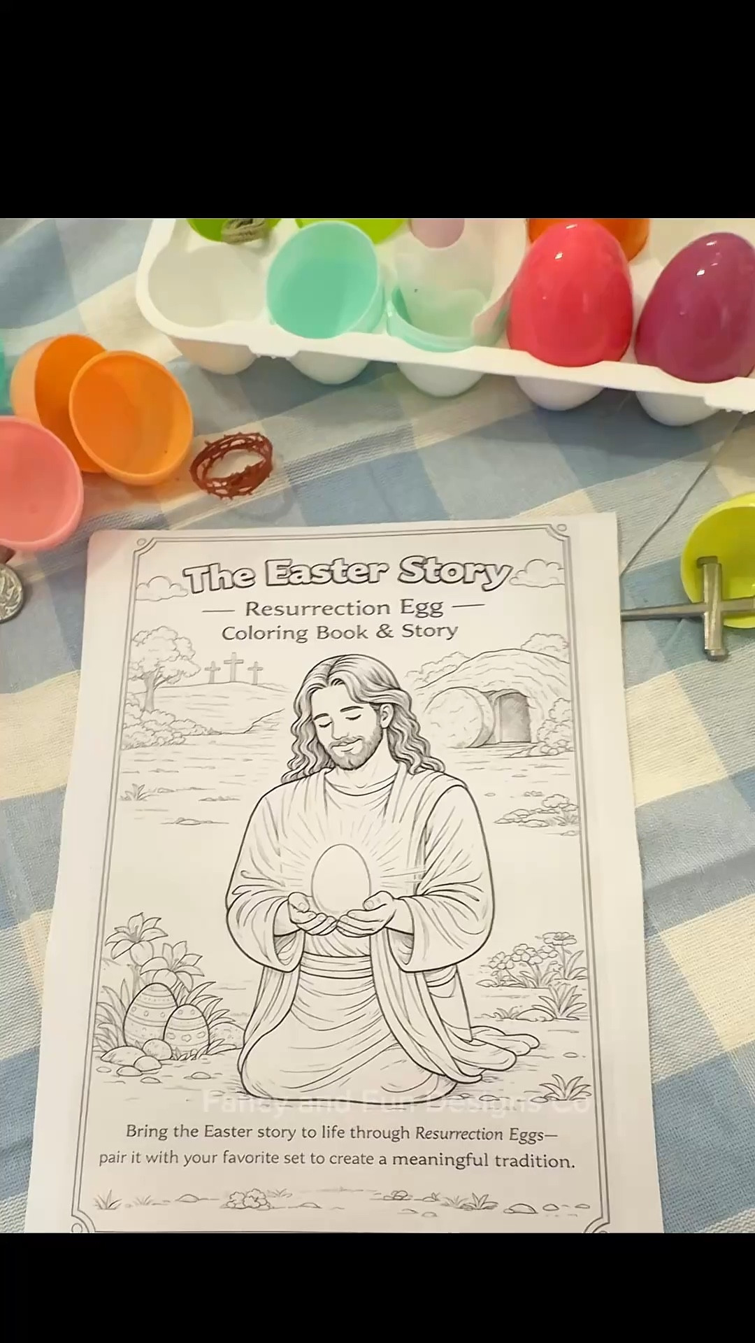  wanted a simple way to actually teach my kids the Easter story—not just talk about it. 🤍

So I created this Resurrection Egg coloring book that walks them through the story step by step in a way they can understand.

We pair it with our Resurrection Eggs and it’s become such a meaningful (and easy!) tradition.

If you already have a set, this makes it SO much more interactive for little ones.

Everything is linked here 🤍


#LTKKids #LTKmomlife #LTKSeasonal