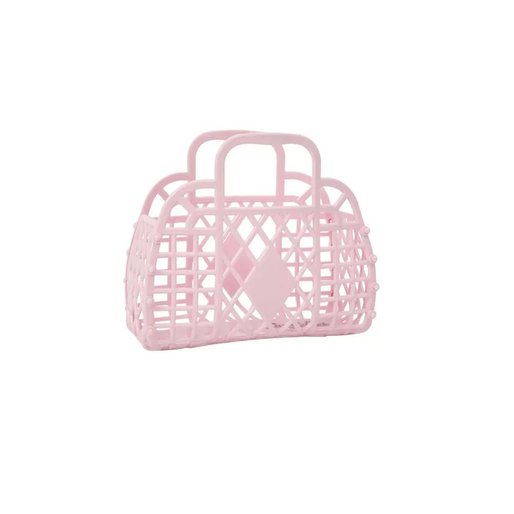 Retro Basket Jelly Bag, Light Pink - Mini | Shop Sweet Lulu