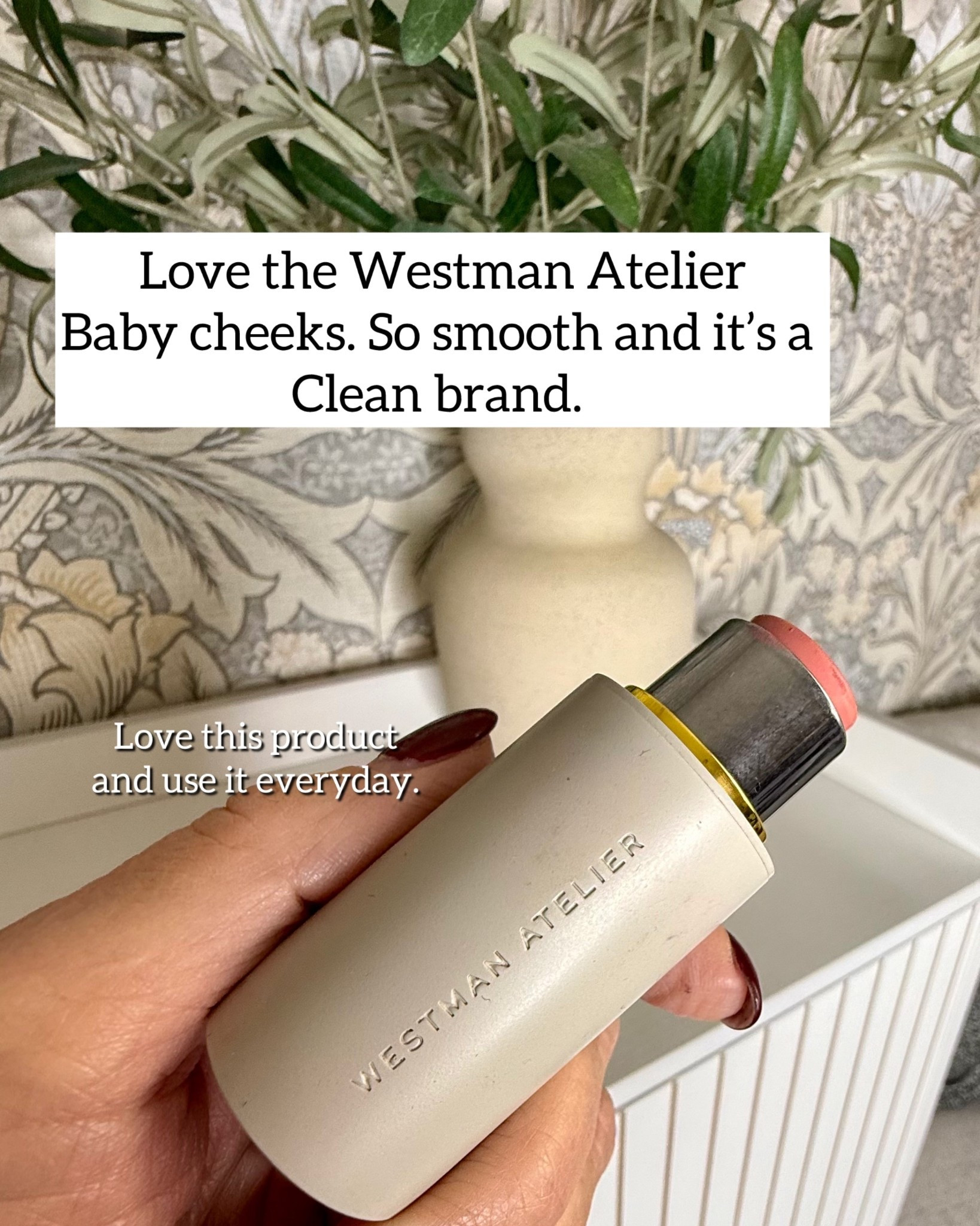 Westman Atelier baby cheeks. Love this product, and sometimes I use it as a lip too. 

Blush
Beauty 

#LTKOver40 #LTKBeauty #LTKselfcare