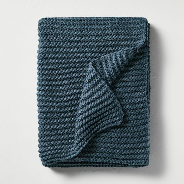 Chunky Knit Throw Blanket - Hearth & Hand™ with Magnolia | Target