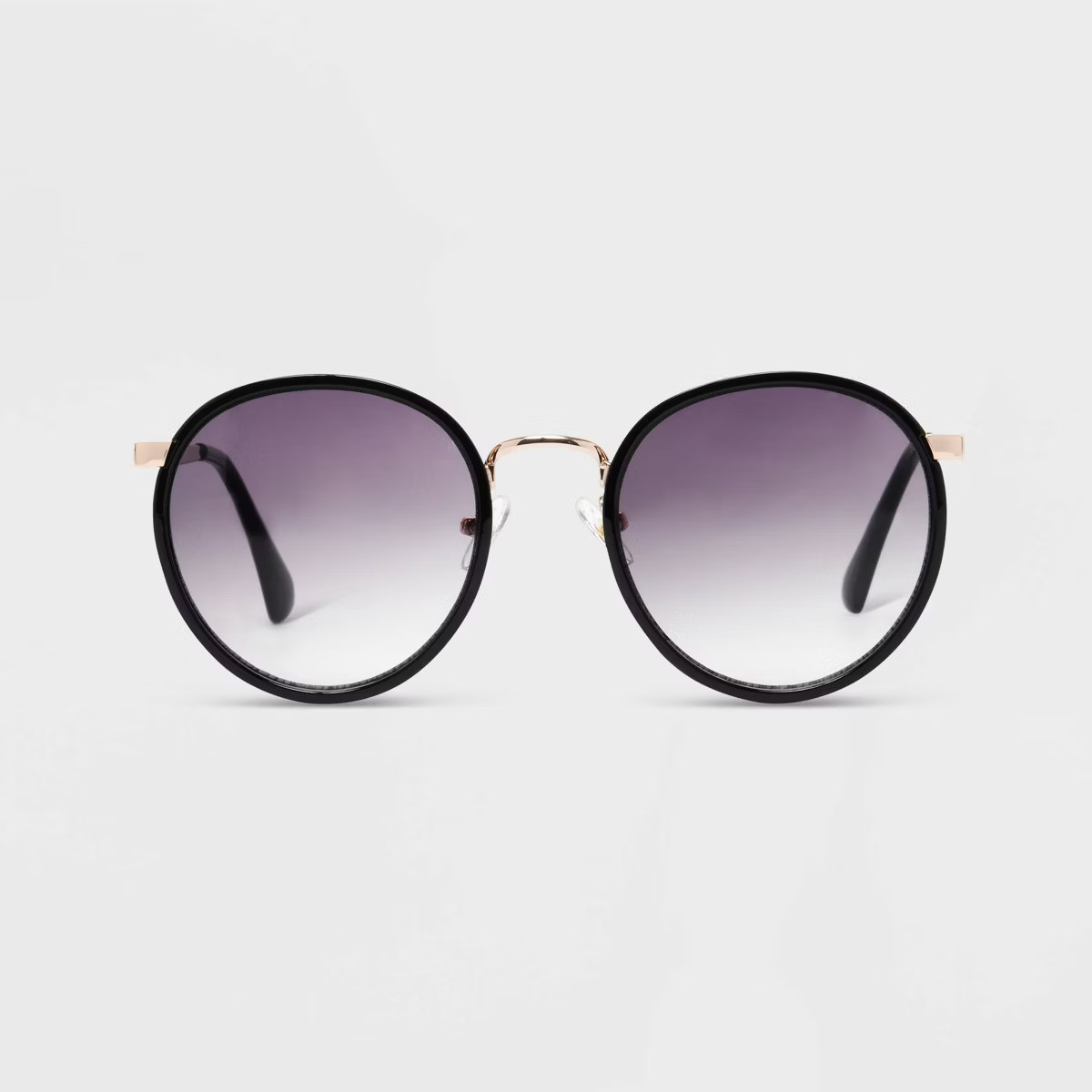 Women's Shiny Plastic Round Sunglasses - Universal Thread™ | Target