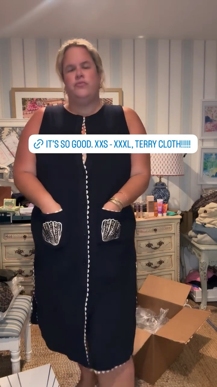 This Tuckernuck dress is so good. Perfect for a beach trip. Terry cloth!!