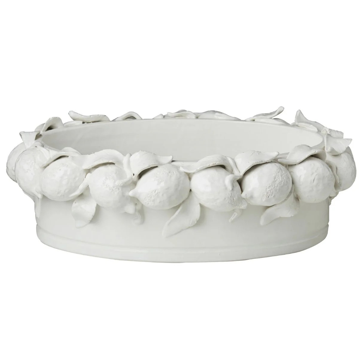 Bol de Citron Ovale in White | Caitlin Wilson Design