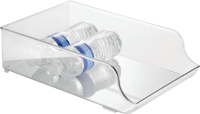 Plastic Refrigerator and Freezer Storage Organizer Bin Water Bottle and Drink Holder for Kitchen,... | Amazon (US)