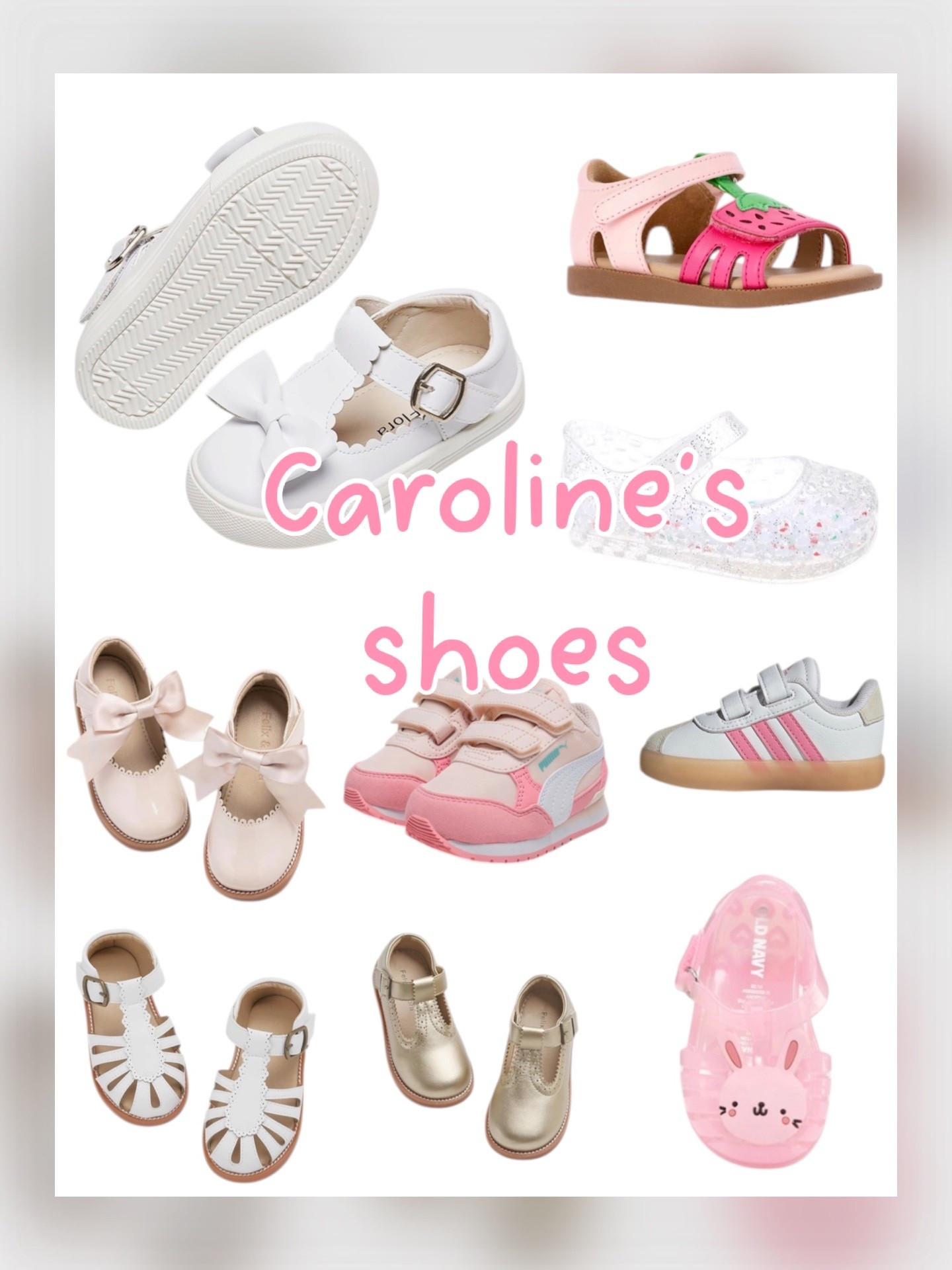 Caroline’s Spring & Summer Shoe Picks 🌸👟💗


Rounded up all of Caroline’s current favorite shoes and they are just too cute 😍 From classic Mary Janes and sweet bow flats to everyday sneakers and playful sandals, these are perfect for school, play, and everything in between 💕 I love having a mix of dressy + casual options that still feel girly and fun ✨

The little jelly shoes and fruit sandals are such fun statement pieces, and the neutral styles go with everything 🙌 Also linking the best comfy sneakers for running around all day 💗

Perfect toddler girl shoes for spring and summer outfits 🌷☀️

toddler girl shoes, kids spring shoes, toddler sneakers, mary jane toddler shoes, girls sandals, jelly shoes kids, affordable kids shoes, amazon toddler shoes, walmart kids shoes, cute kids outfits, girls summer style

#LTKBaby #LTKmomlife #LTKKids