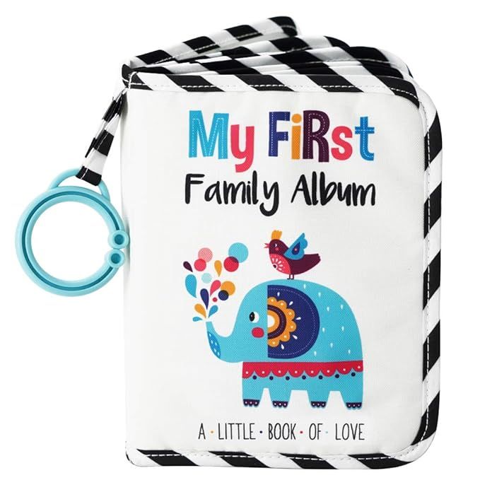 Urban Kiddy™ Baby's My First Family Album | Soft Photo Cloth Book Gift Set for Newborn Toddler ... | Amazon (US)