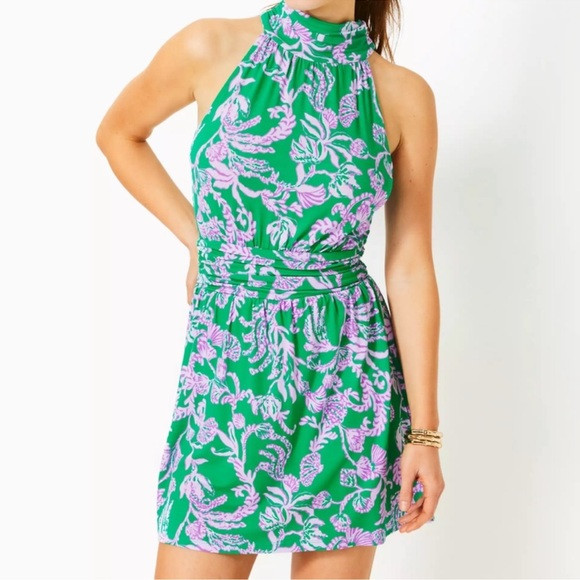 LILLY PULITZER Wyota skirted romper L NWT | Poshmark