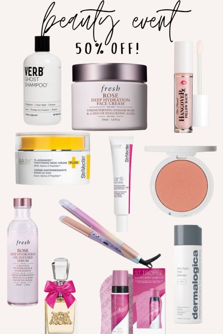 Ulta beauty event 50% OFF #skincare #makeup 

#LTKbeauty #LTKfindsunder50 #LTKsalealert