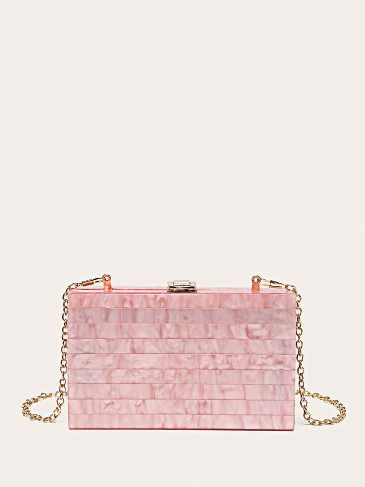 Mini Acrylic Evening Bag | SHEIN