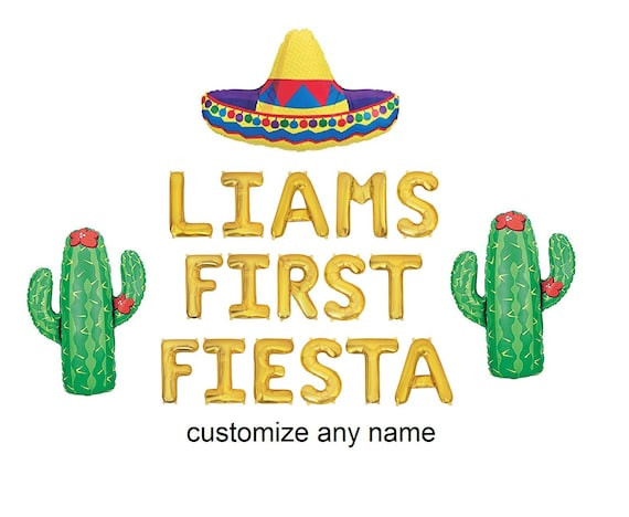 First Fiesta Balloons First Fiesta Decorations Fiesta First | Etsy | Etsy (US)
