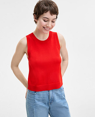 On 34th Women's Crewneck Sweater Tank, Exclusively at Macy's - Macy's | Macy's