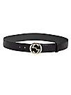 Gucci - Adjustable Logo Leather Belt | Saks Fifth Avenue